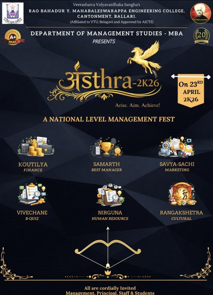 ASTHRA 2K26 – Rao Bahadur Y. Mahabaleswarappa Engineering College